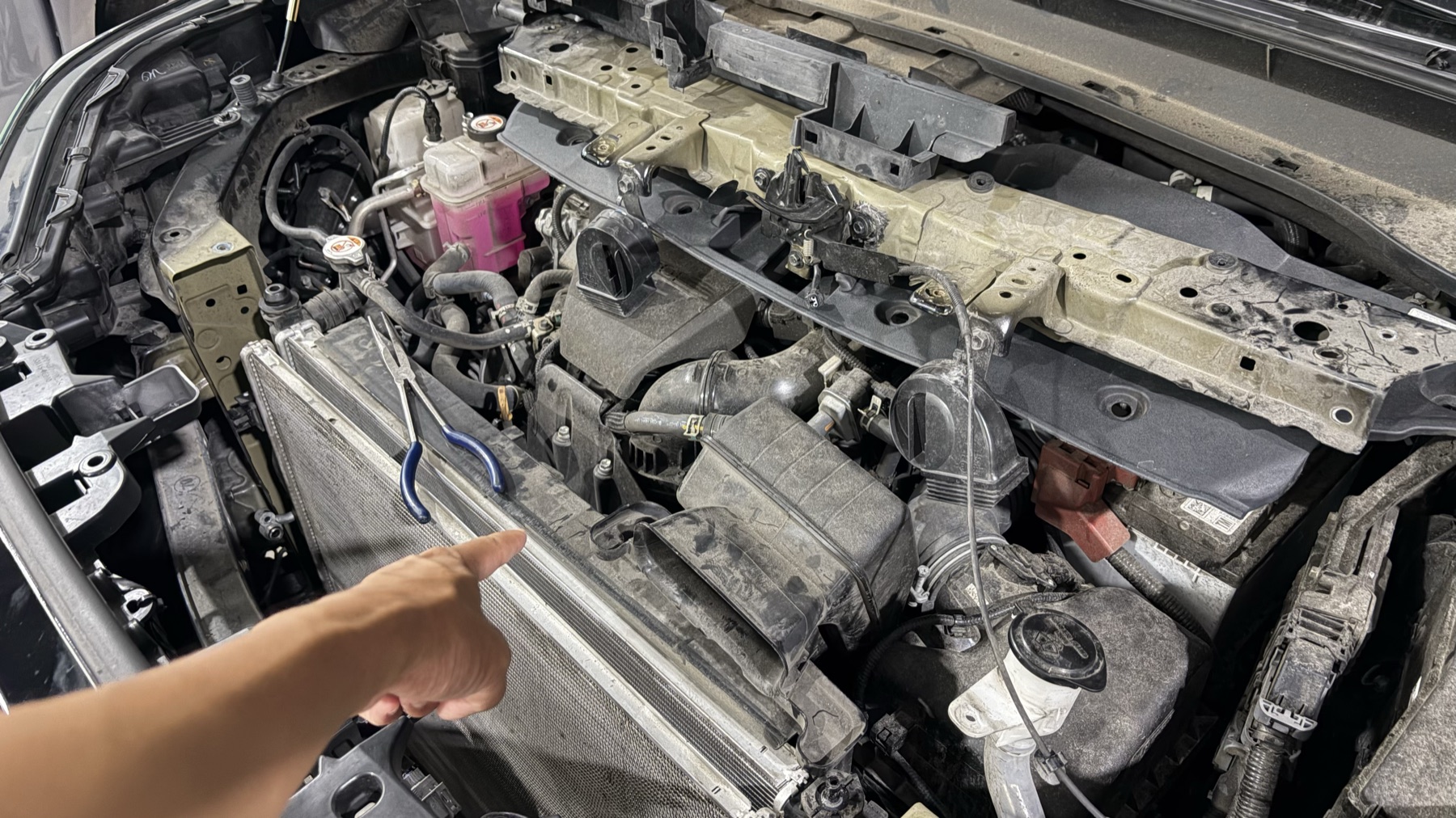 Cooling system / radiator inspection