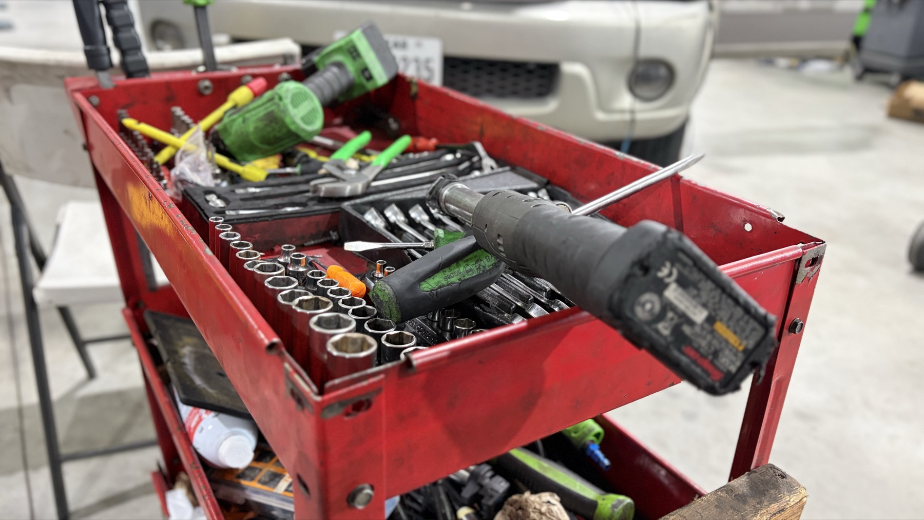 Professional tools cart