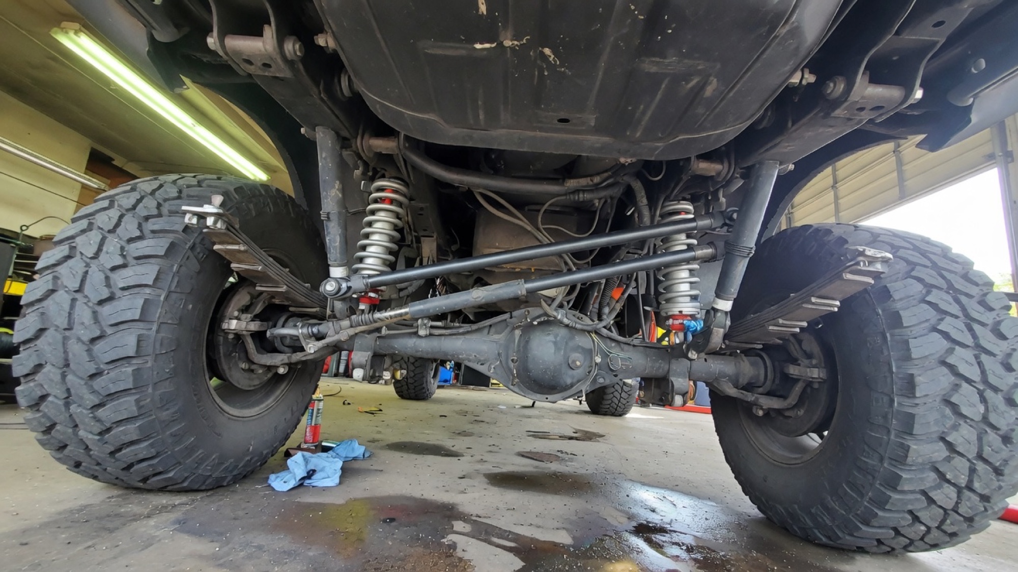 Lift kit undercarriage reference